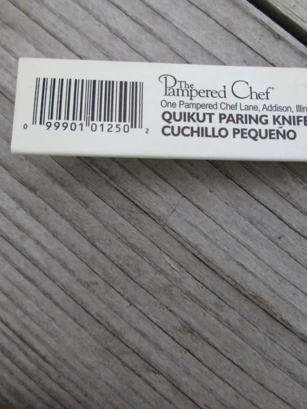 New retired The Pampered chef #1250 paring knife